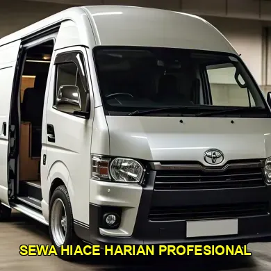 sewa hiace harian profesional